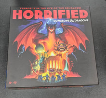 Load image into Gallery viewer, Dungeon and Dragons Horrified Terror is in the eye of the Beholder Boardgame