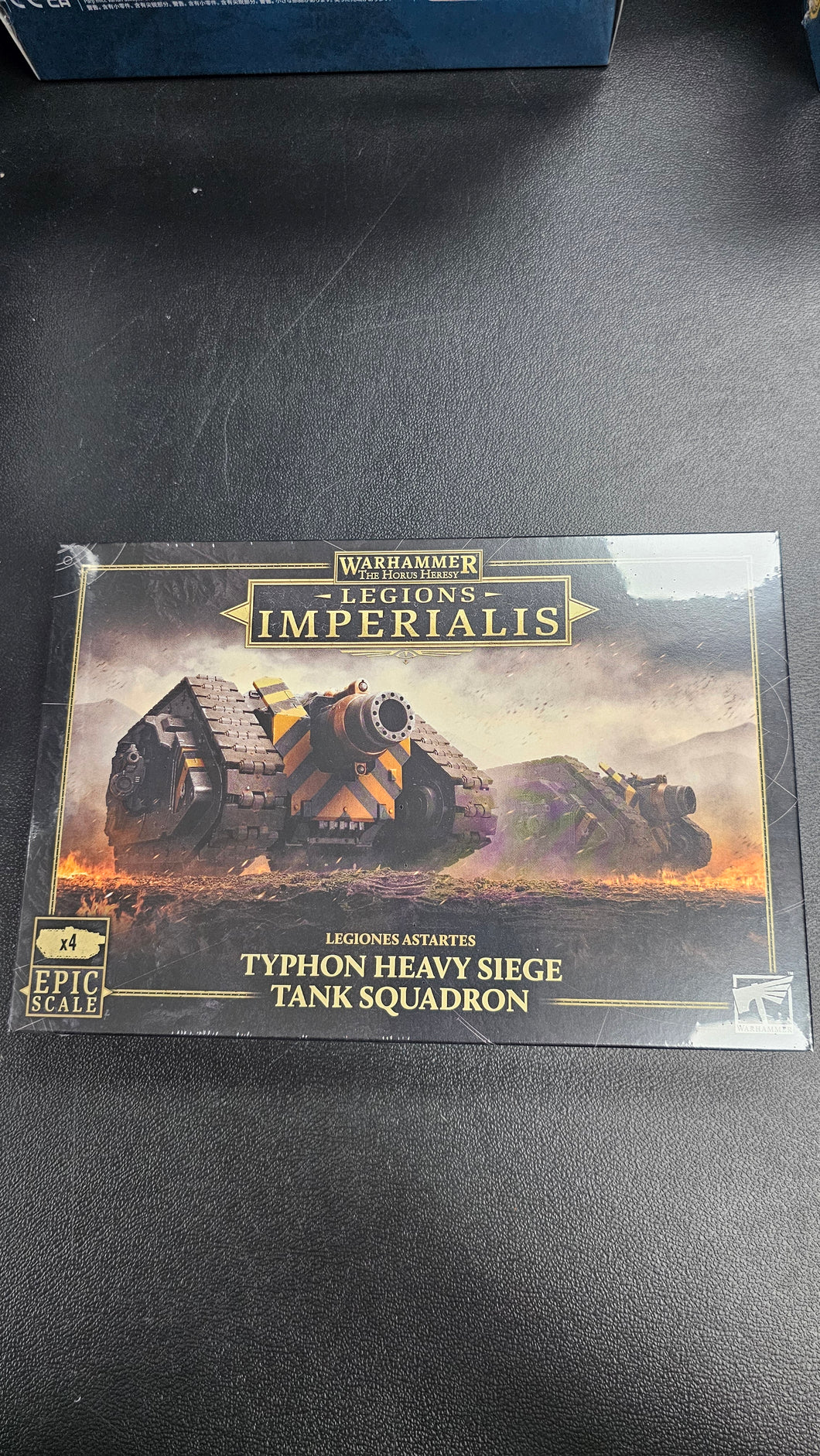 Warhammer The Horus Hersey Legions Imperials Typhon Heavy Siege Tank Squadron