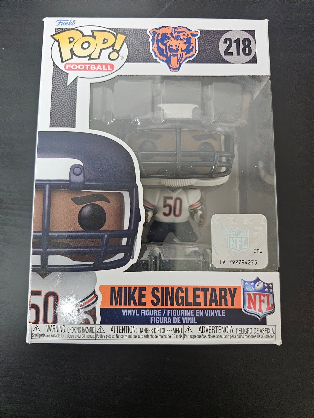 Mike Singletary Footbal NFL Funko Pop