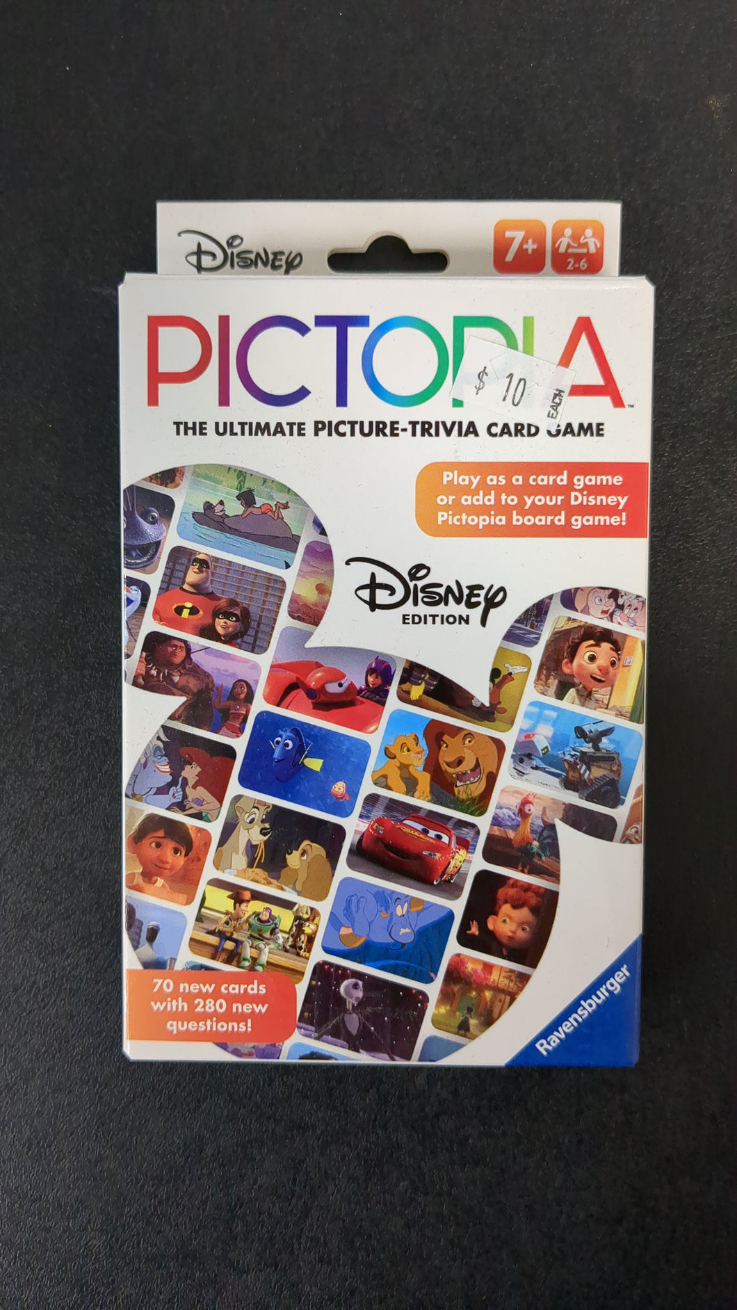Disney Pictoria Picture-Trivia Card Game