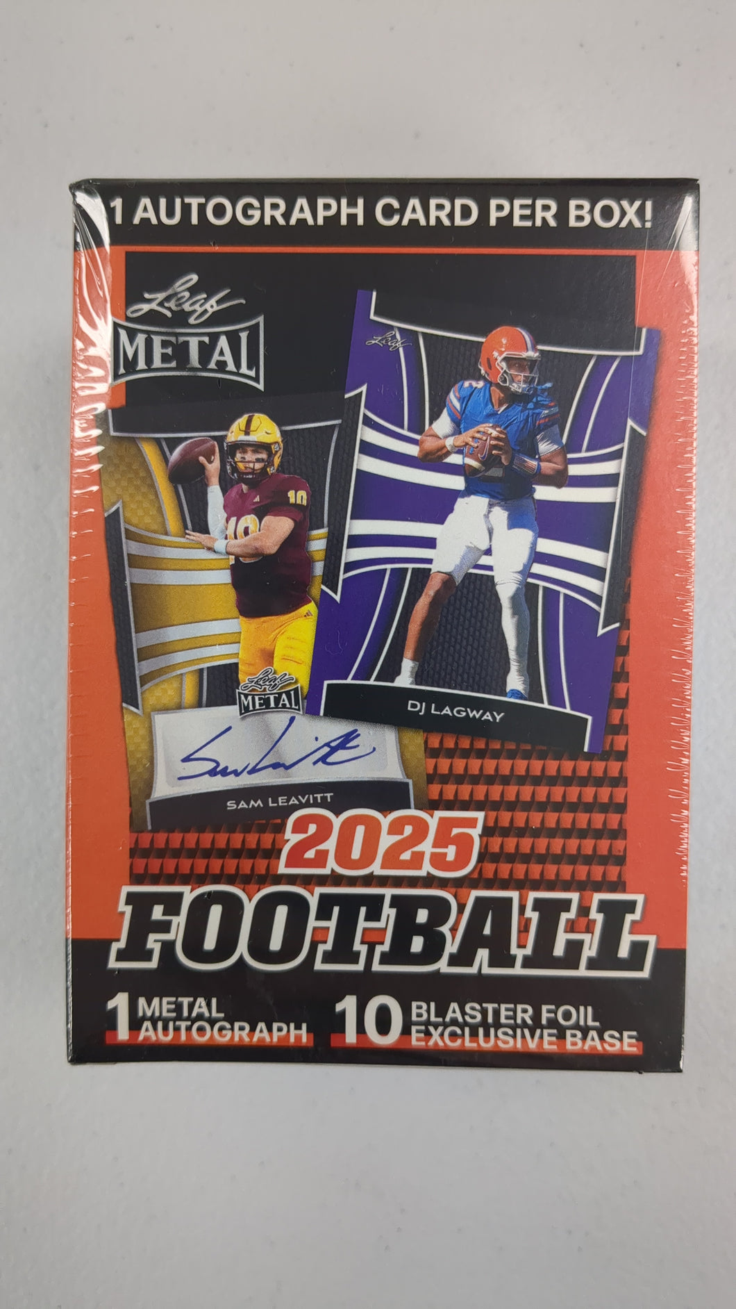 2025 Leaf Metal Football Blaster Box