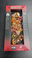 Load image into Gallery viewer, Dungeon and Dragons Sorcerer Adventure Dice Set