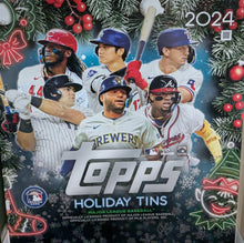 Load image into Gallery viewer, Topps 2024 MLB Holiday Tin