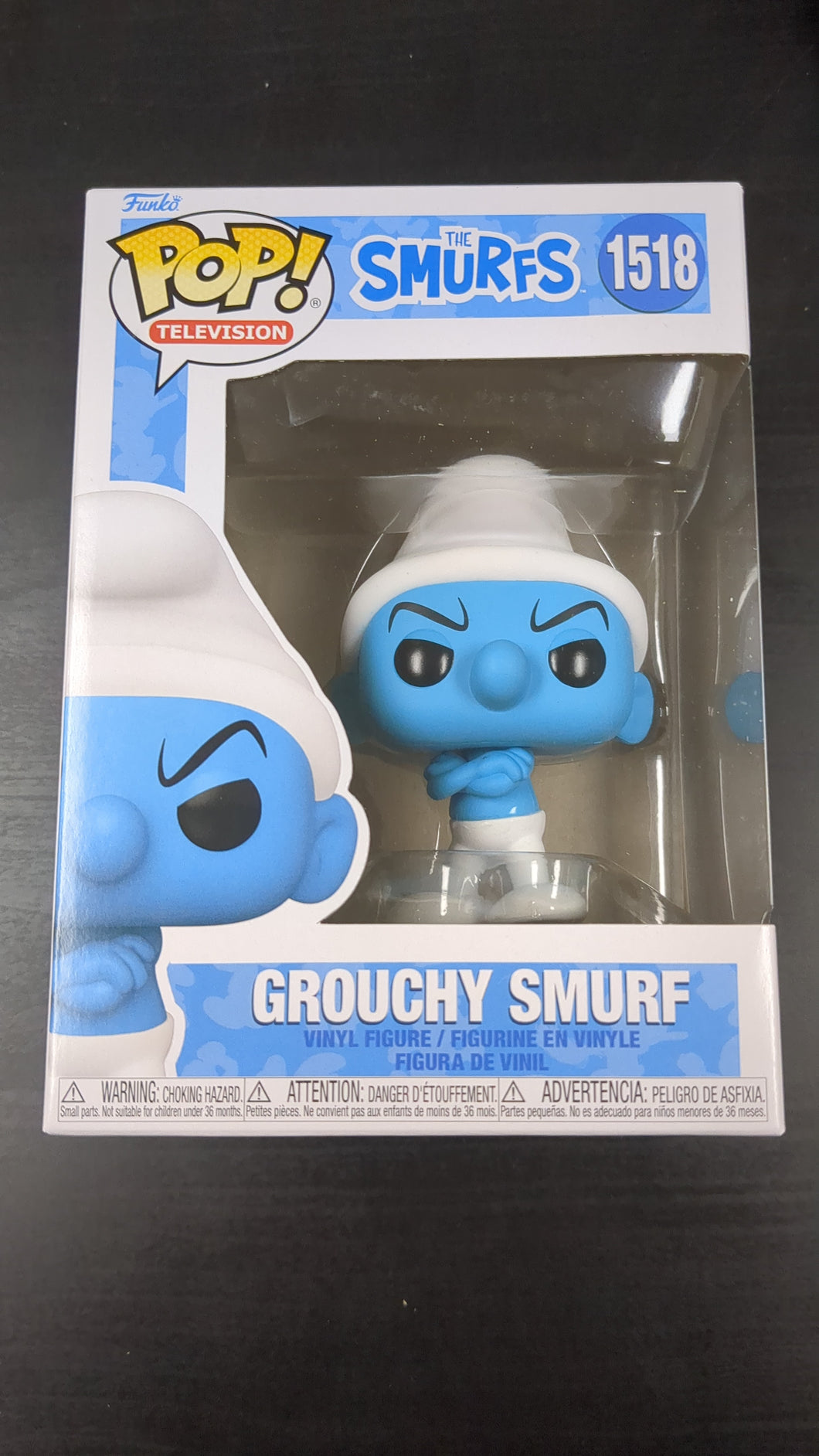 The Smurfs Grouchy Smurf Funko Pop