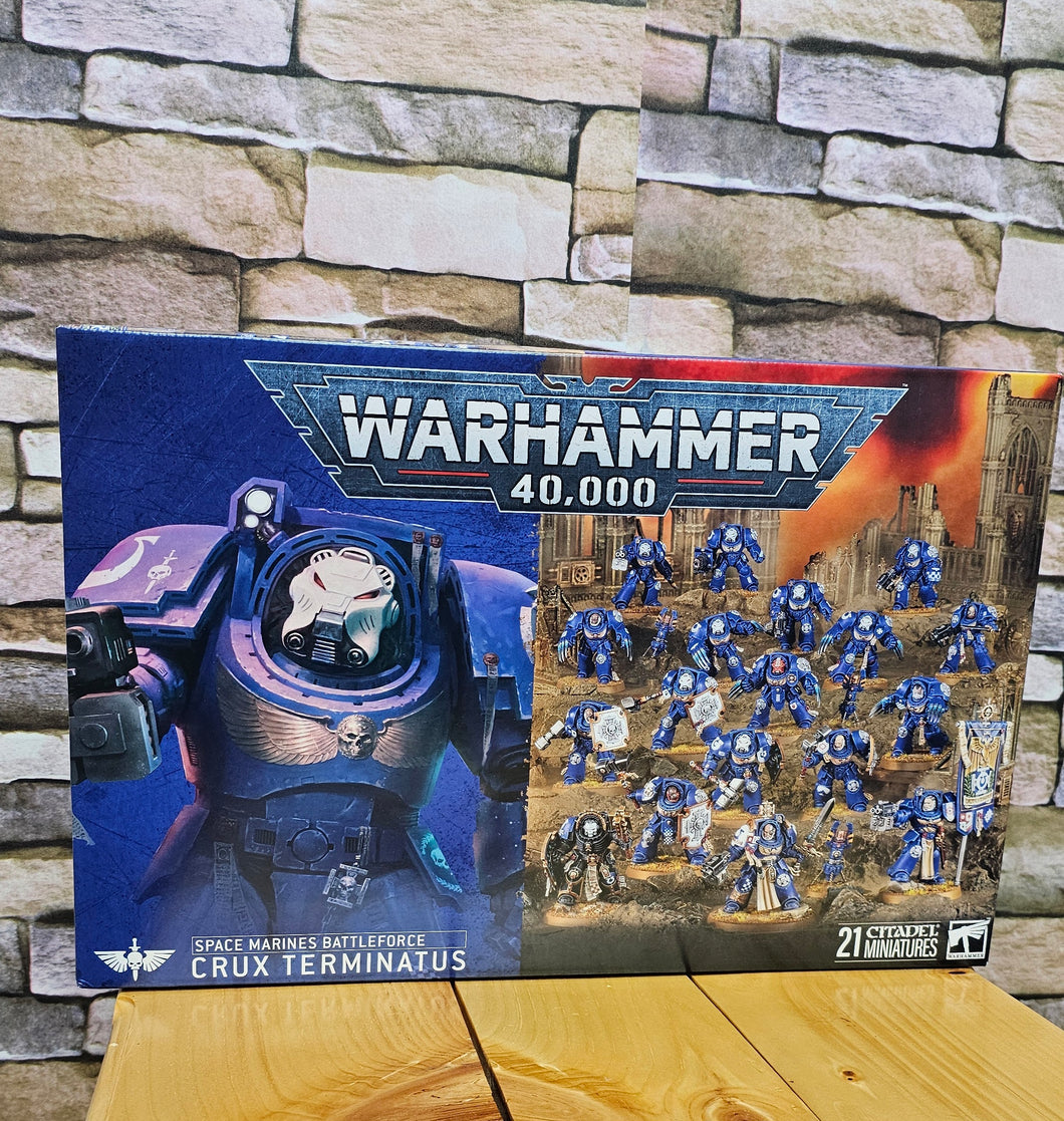 Warhammer 40k Space Marines battleforce crux terminatus