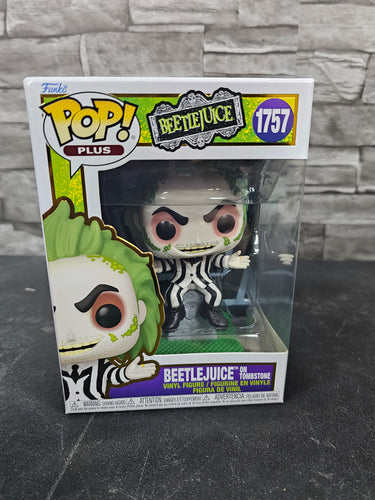 Beetlejuice on Tombstone #1757 Funko pop Plus