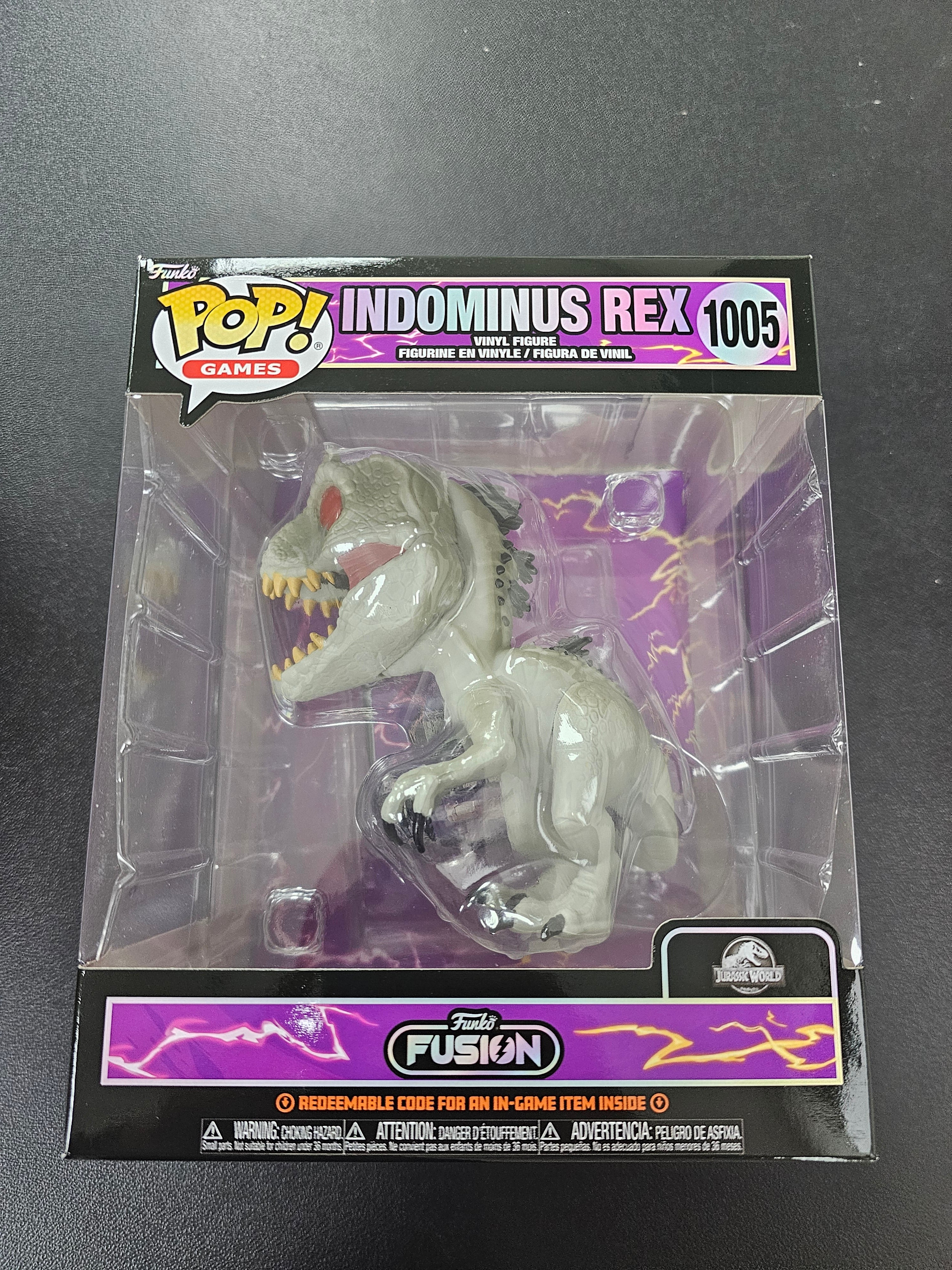Jurrasic world Indominus Rex 1005 Funko Fusion Pop – AAN Collect LLC