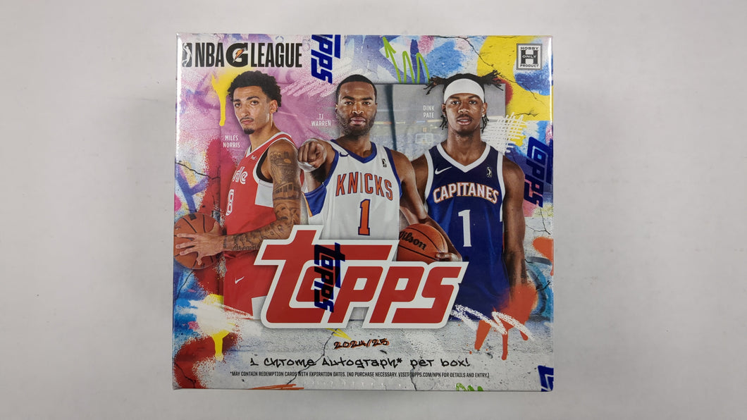 2024-25 Topps NBA G League Hobby Box