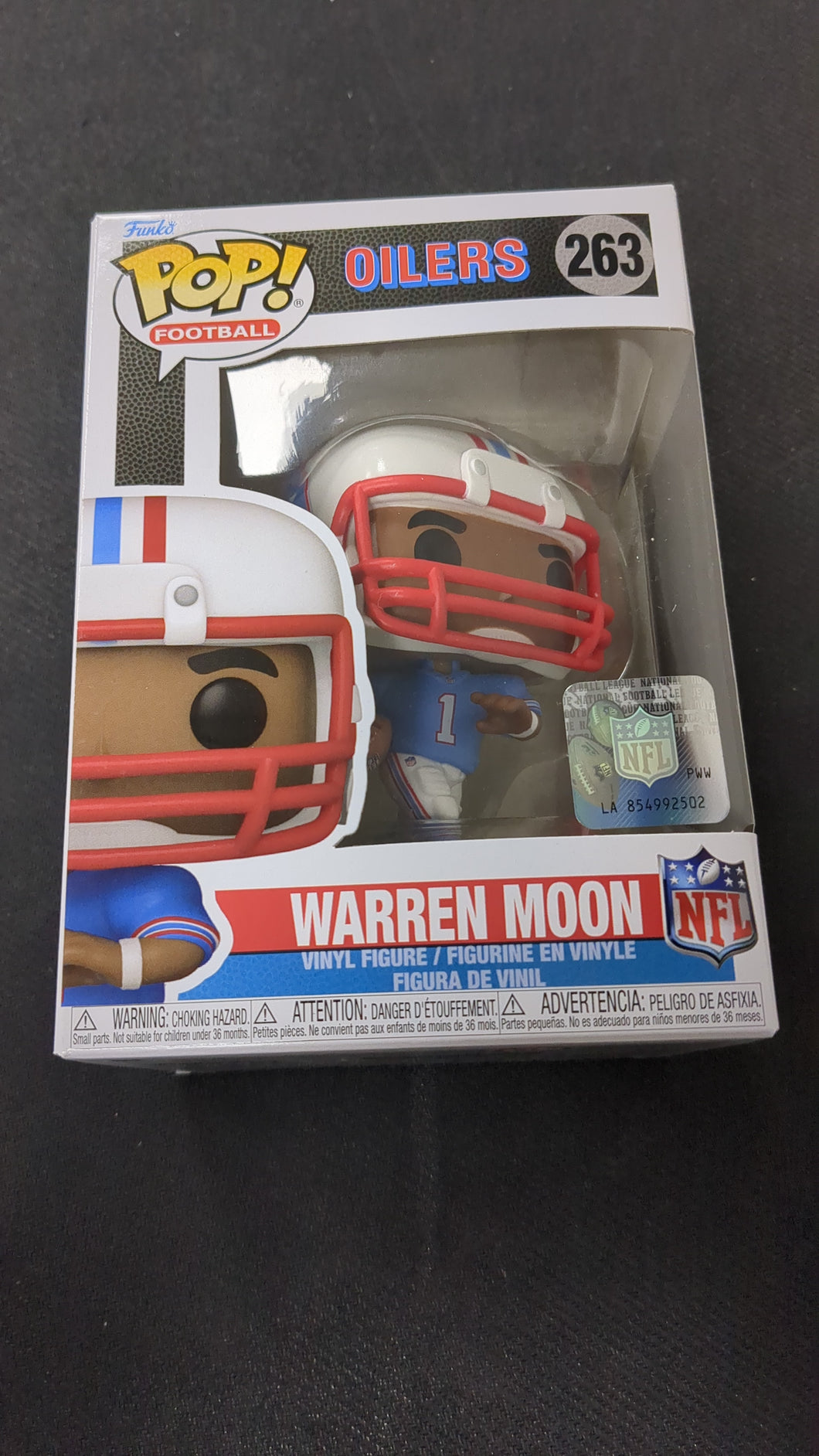NFL football Oilers Warren Moon #263