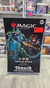 Magic the Gathering Temur Roar Tarkir dragonstorm commander deck
