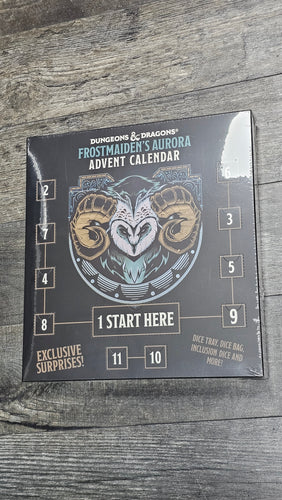Dungeon and Dragons 12 day advent calender Frostmaiden's Aurora