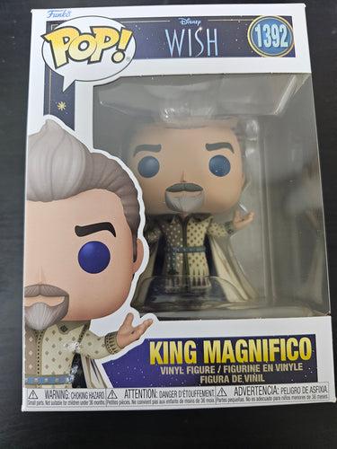 Disney Wish King Magnifico Funko Pop