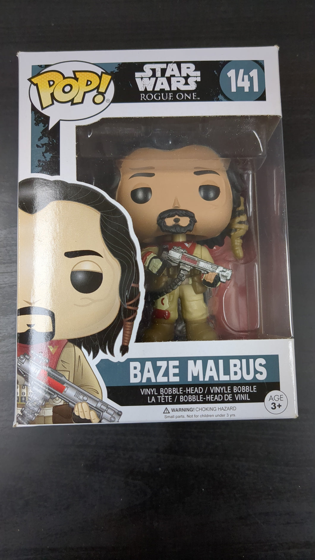 Funko Pop! Vinyl: Star Wars Rogue One - Baze Malbus #141