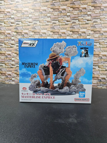 Bandai Spirits Masterlise One Piece Monkey D. Luffy Gear 2 (Road to King of the Pirates) Ichibansho 4.7-in Figure