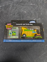 Load image into Gallery viewer, Bitty Pop Rides Leonardo And Turtle Van Funko Pop