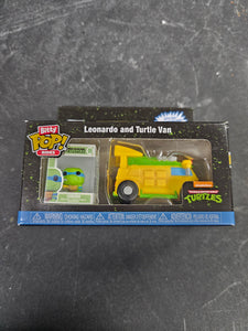 Bitty Pop Rides Leonardo And Turtle Van Funko Pop