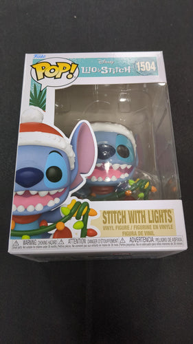 Disney Lilo and Stitch #1504 Holiday Stitch with Lights Funko pop