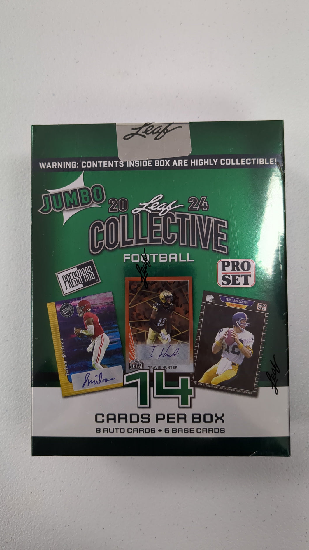 2024 Leaf Collective Football Jumbo Box
