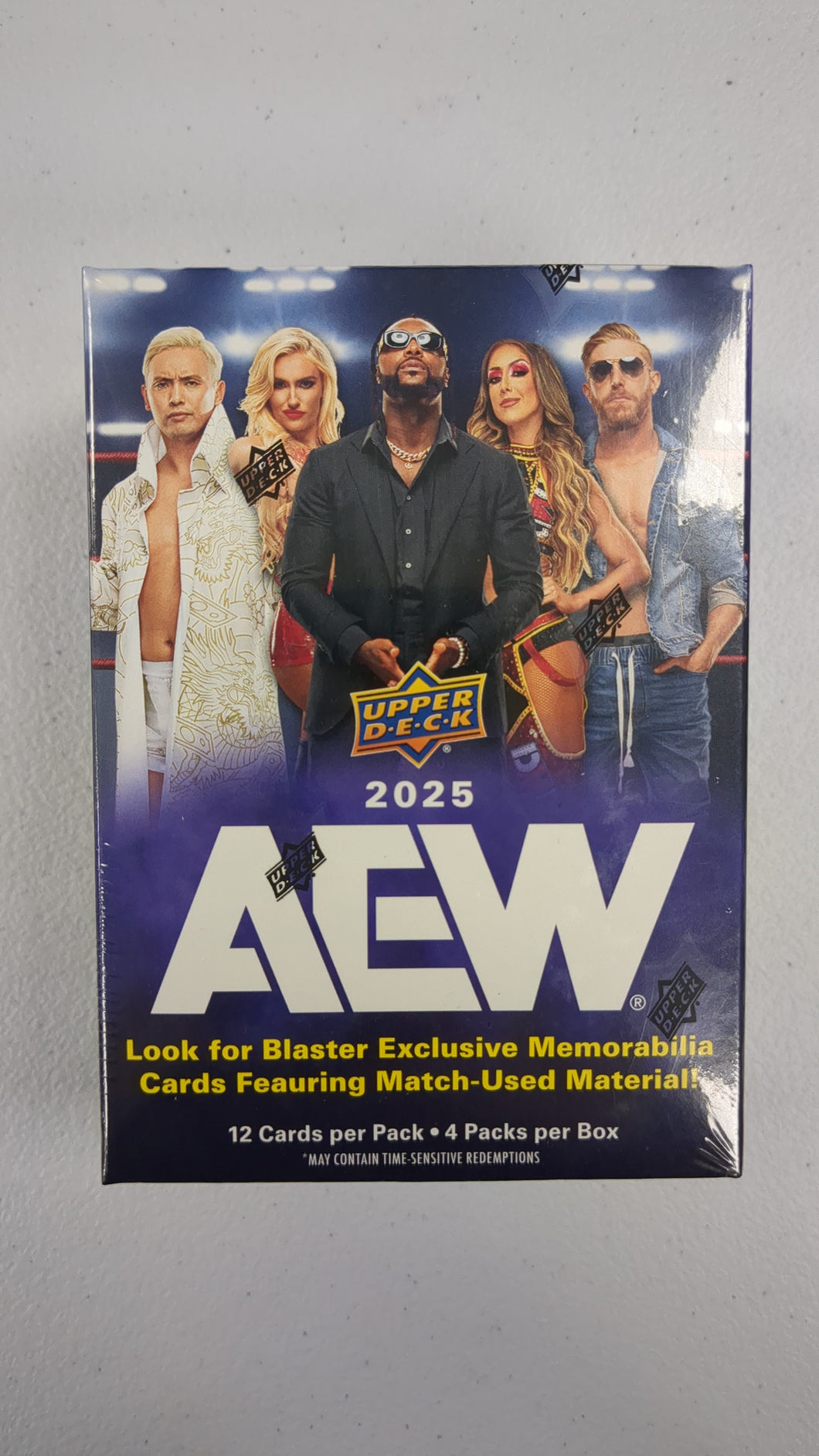 2025 Upper Deck AEW Blaster Box