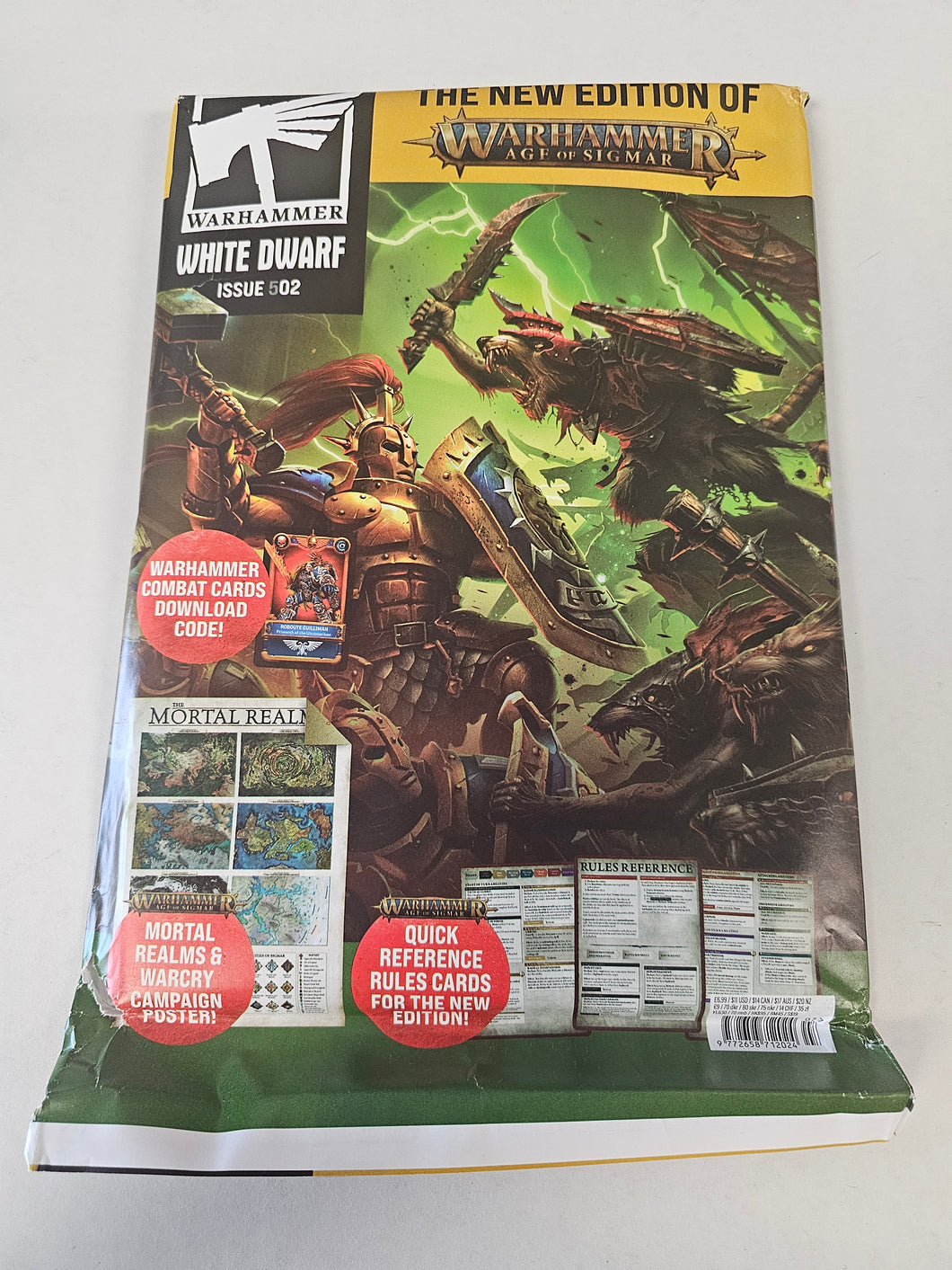 Warhammer Age of Sigmar white Dwarf Issue 502