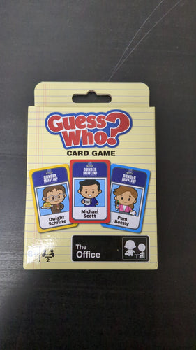 Guess who? The Office card game