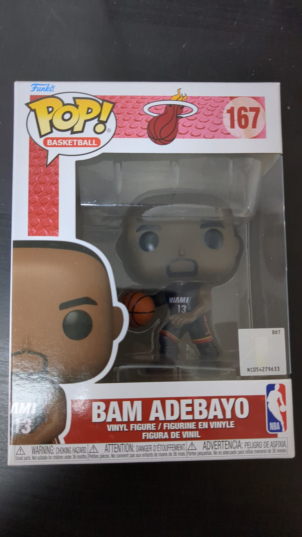 Basketball Bam Adebayo Funko pop