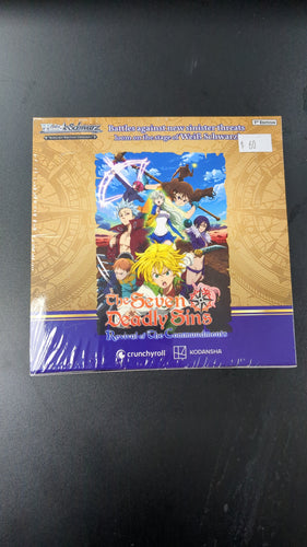 The Seven Deadly Sins Weis Schwarz 1st edition
