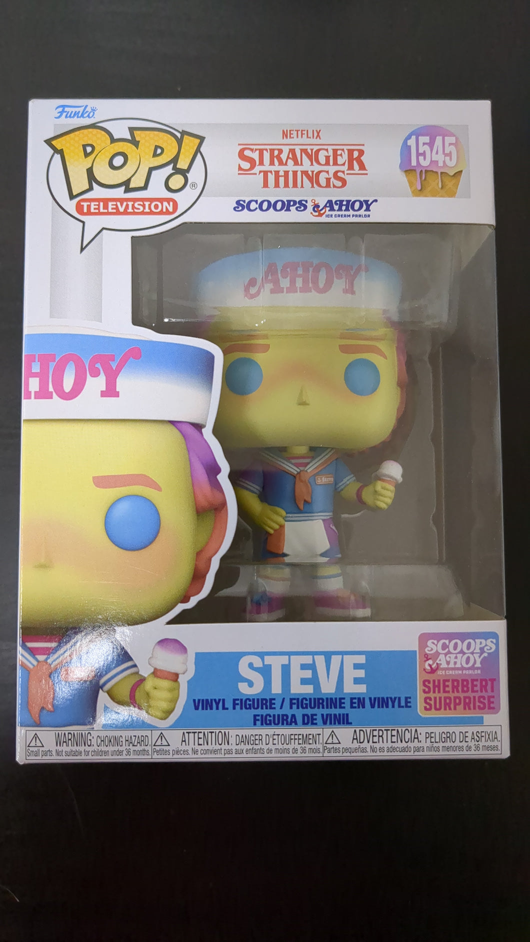 The Stranger Things Scoops Ahoy Steve Funko Pop