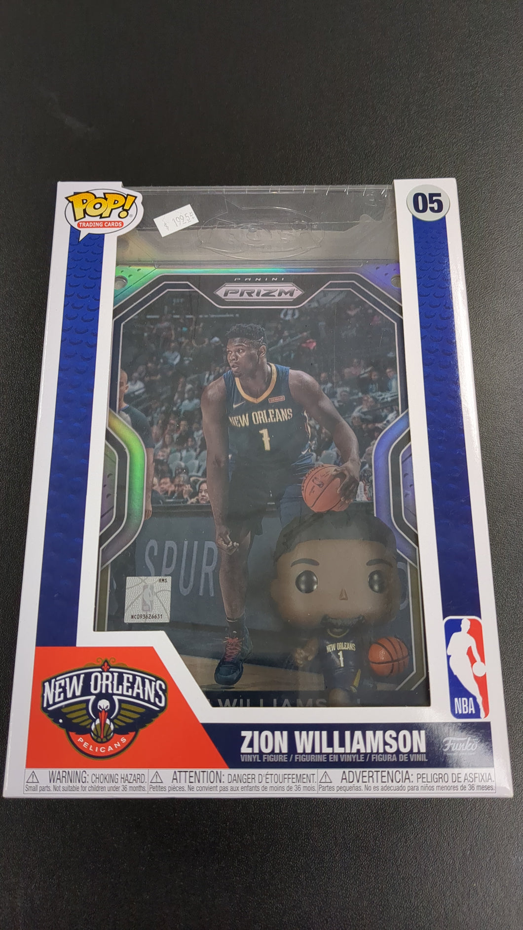 New Orleans Zion Williamson Funko Pop NBA
