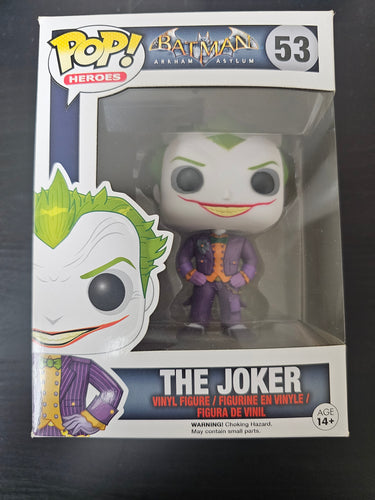 Batman Arkham Asylum The Joker Funko Pop