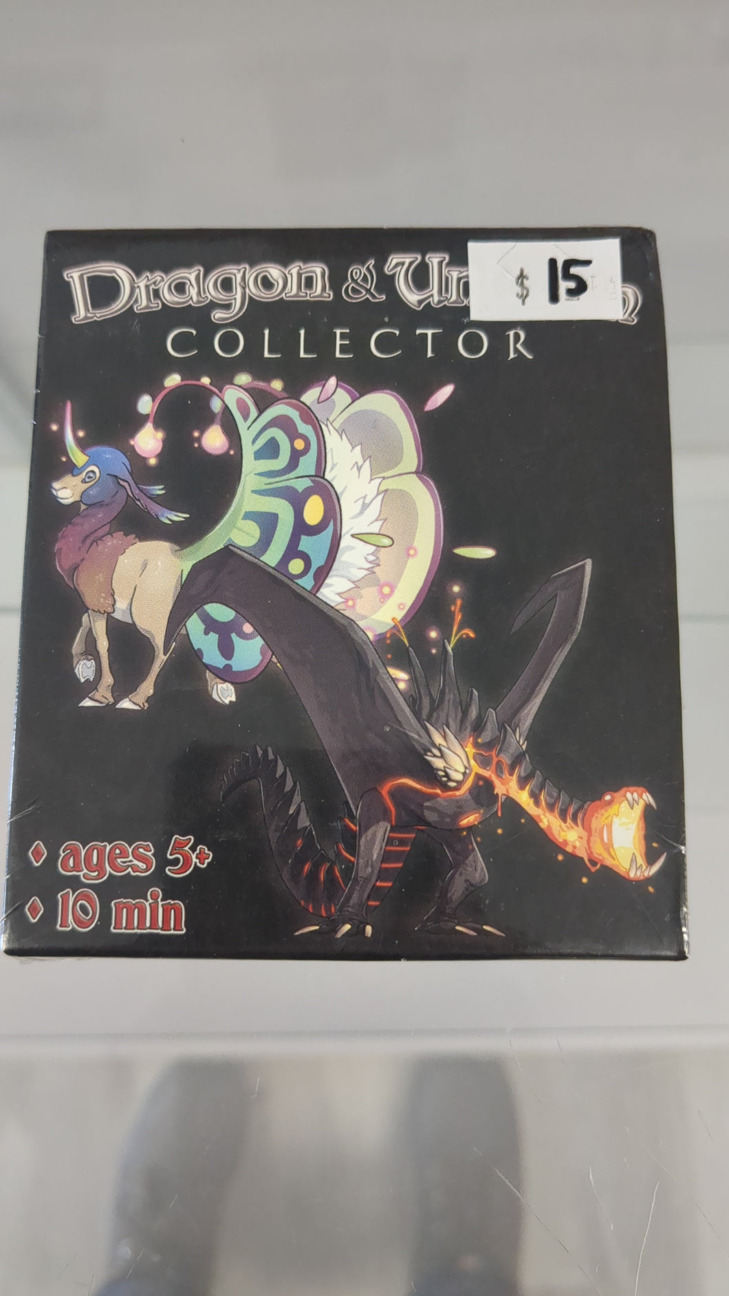Dragon and unicorn collector game