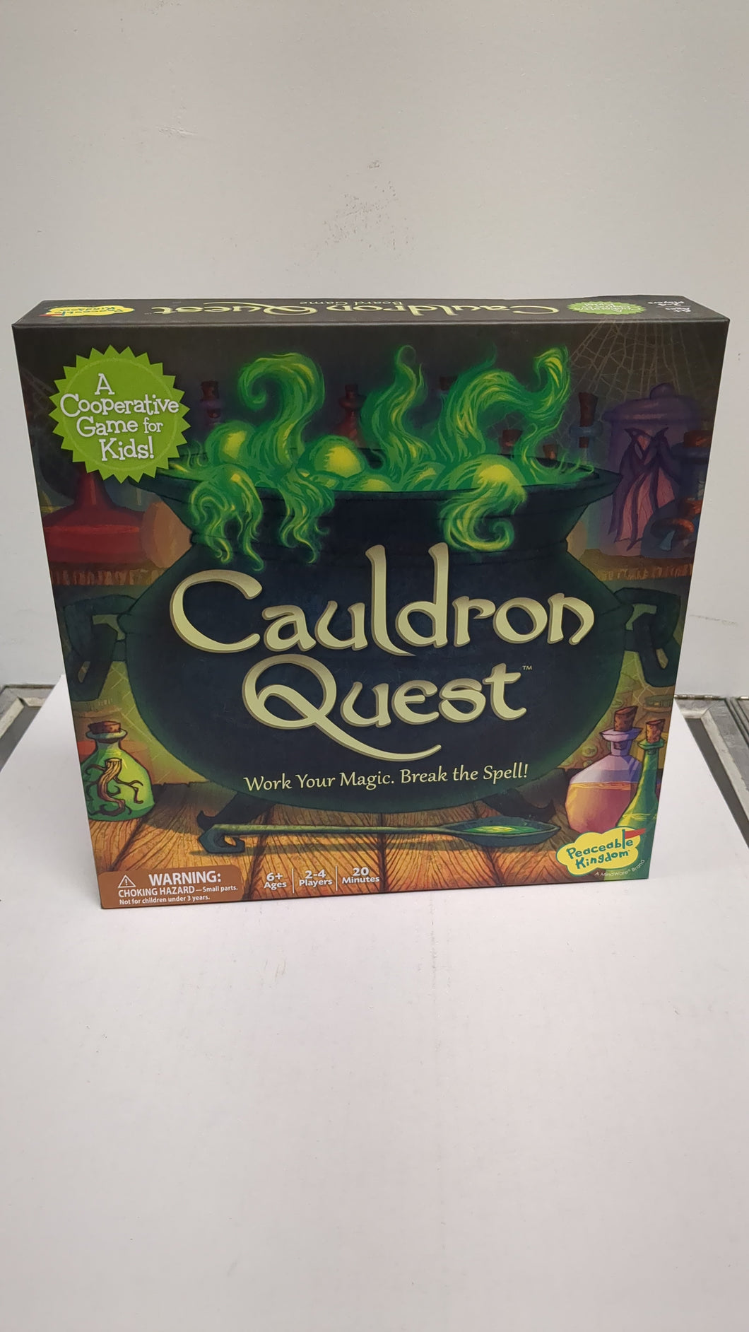 Cauldron Quest work your magic. Break the spell