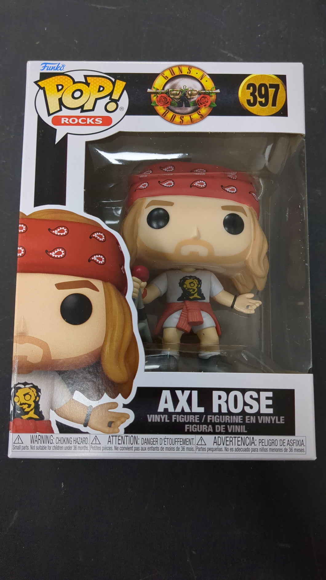 Guns N Roses Axl Rose 397 Funko Pop