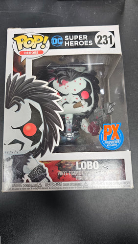 DC super Heroes #231 Lobo Funko pop exclusive