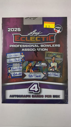 2025 Leaf Eclectic Professional Bowlers Association Hobby Box