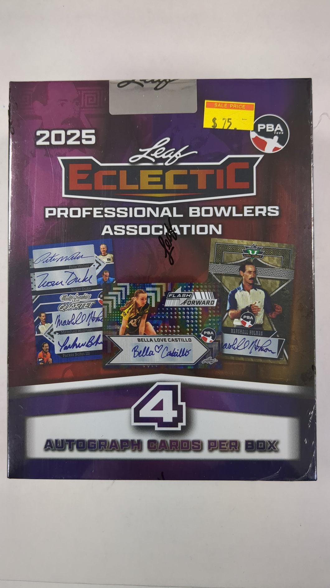 2025 Leaf Eclectic Professional Bowlers Association Hobby Box