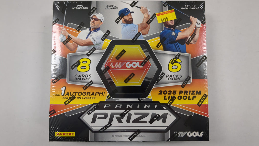 2025 Panini Prizm Liv Golf Hobby Box