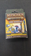 Load image into Gallery viewer, Munchkin Warhammer Age of Sigmar Dire Domains Steve Jackson munchkin expansion