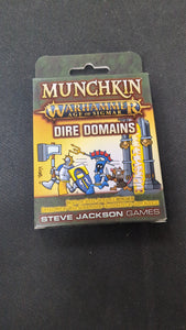 Munchkin Warhammer Age of Sigmar Dire Domains Steve Jackson munchkin expansion