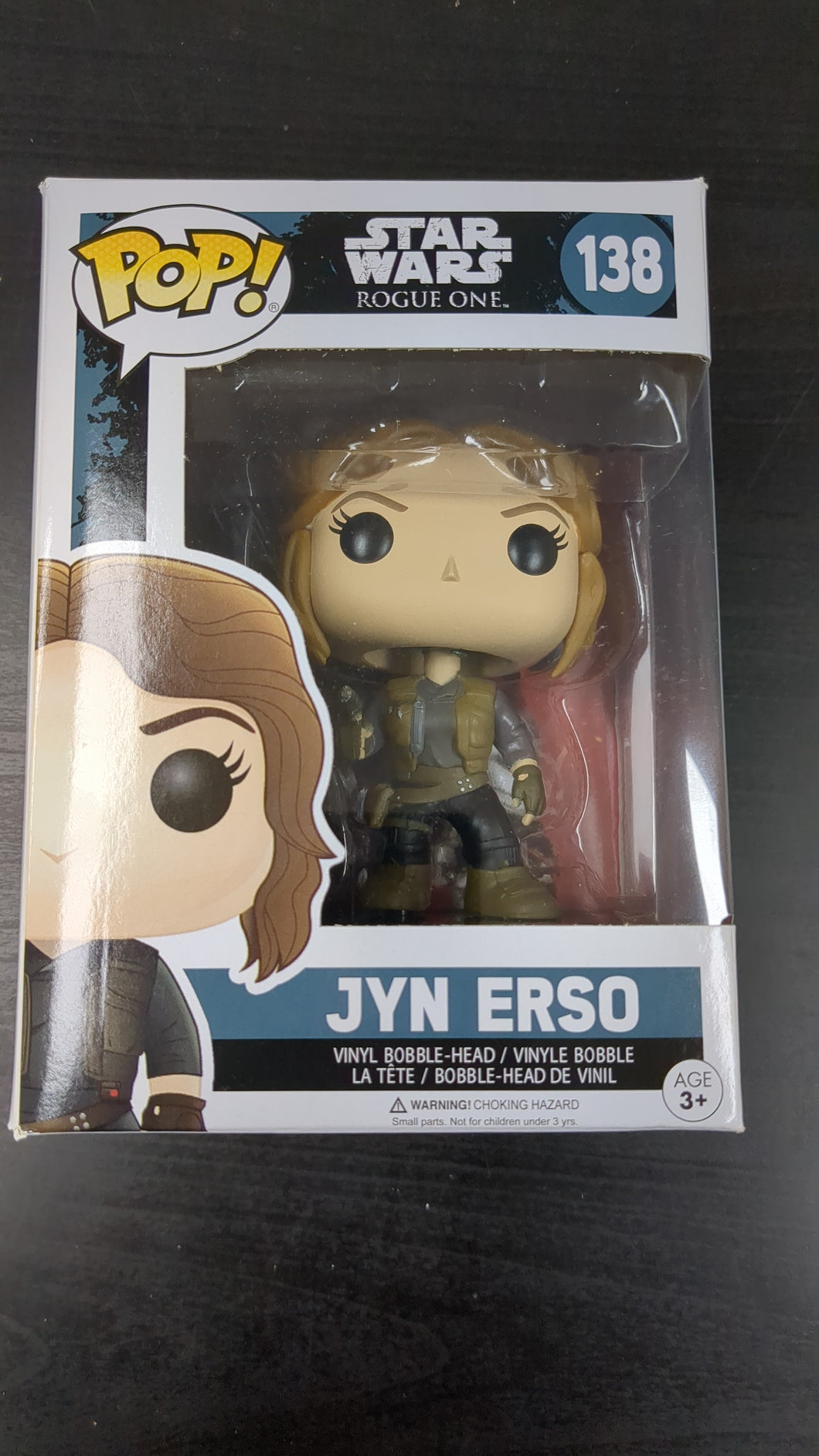 Star Wars rogue One 138 Jyn Erso Funko Pop