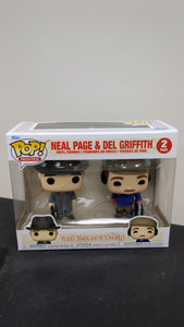 Planes, Trains and Automobiles Neal Page and Del Griffith Funko Pop 2 pack