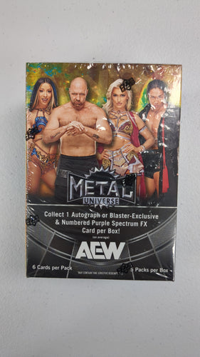 2025 Upper Deck AEW Metal Universe Blaster Box