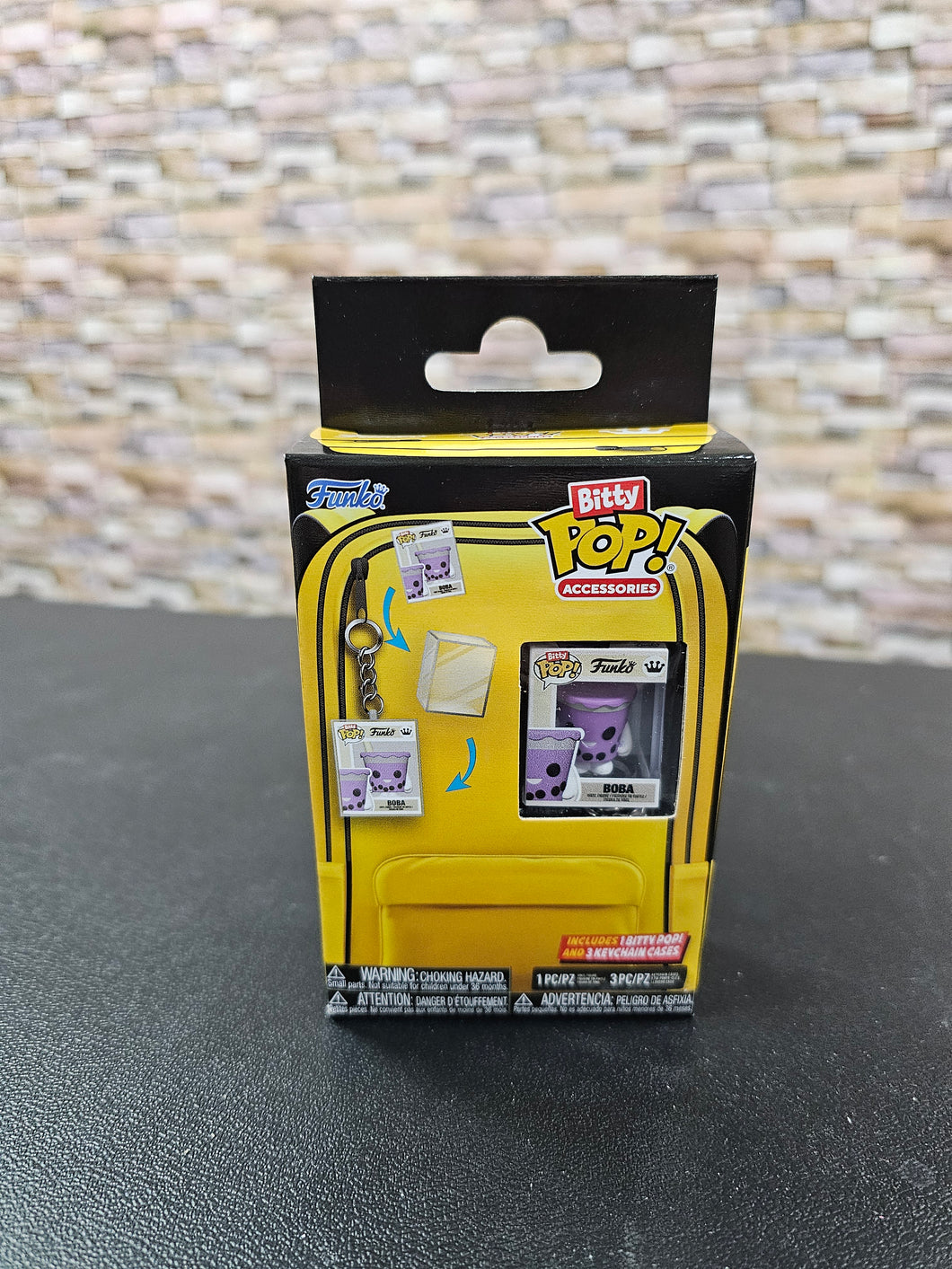 Bitty pop Accessories key chain with BoBa Bitty Funko pop