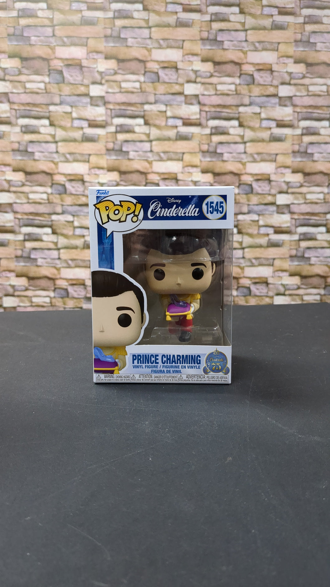 Disney Cinderella #1545 Prince Charming Funko Pop