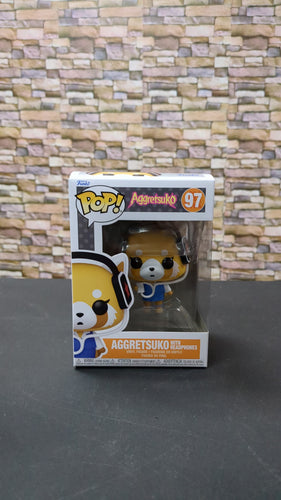 Aggretsuko #97 Aggretsuko with Headphones Funko Pop