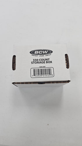 BCW 330 Count Storage Box