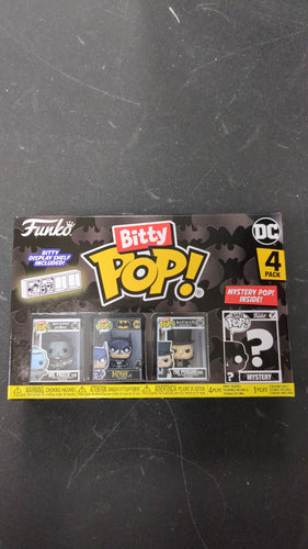 Bitty Pop 4 pack Mystery Batman 85th Anniversary series 1 Funko Pop