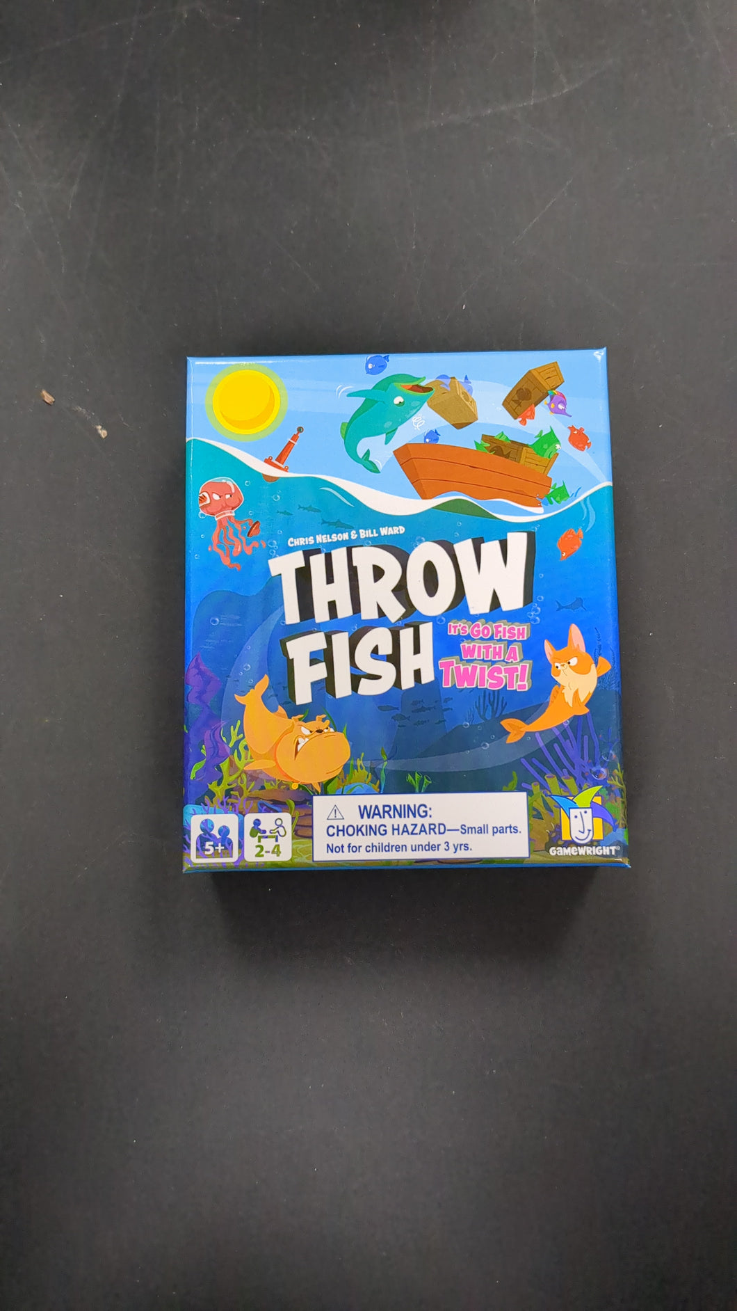 Throw Fish it's Go Fish With a Twist game