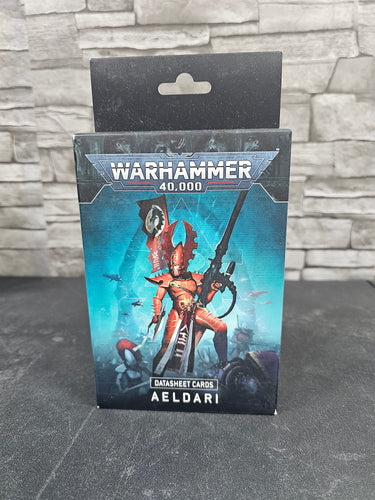 Warhammer Datasheet cards Aeldari