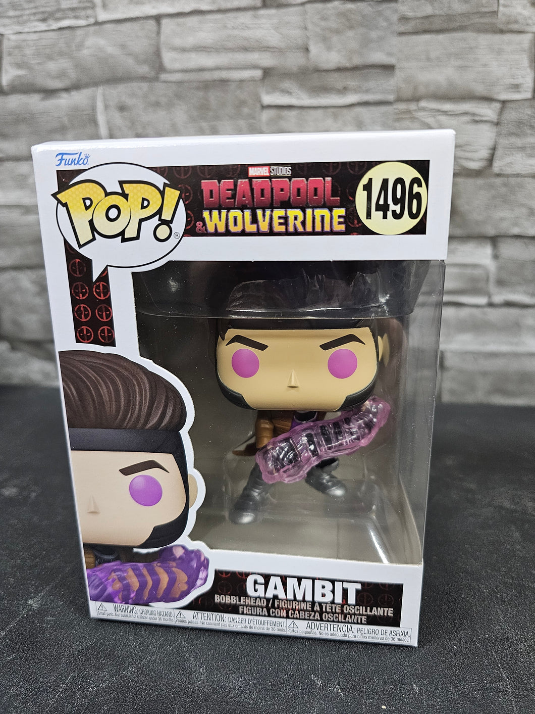 Marvel Studios Deadpool Wolverine #1496 Gambit Funko pop